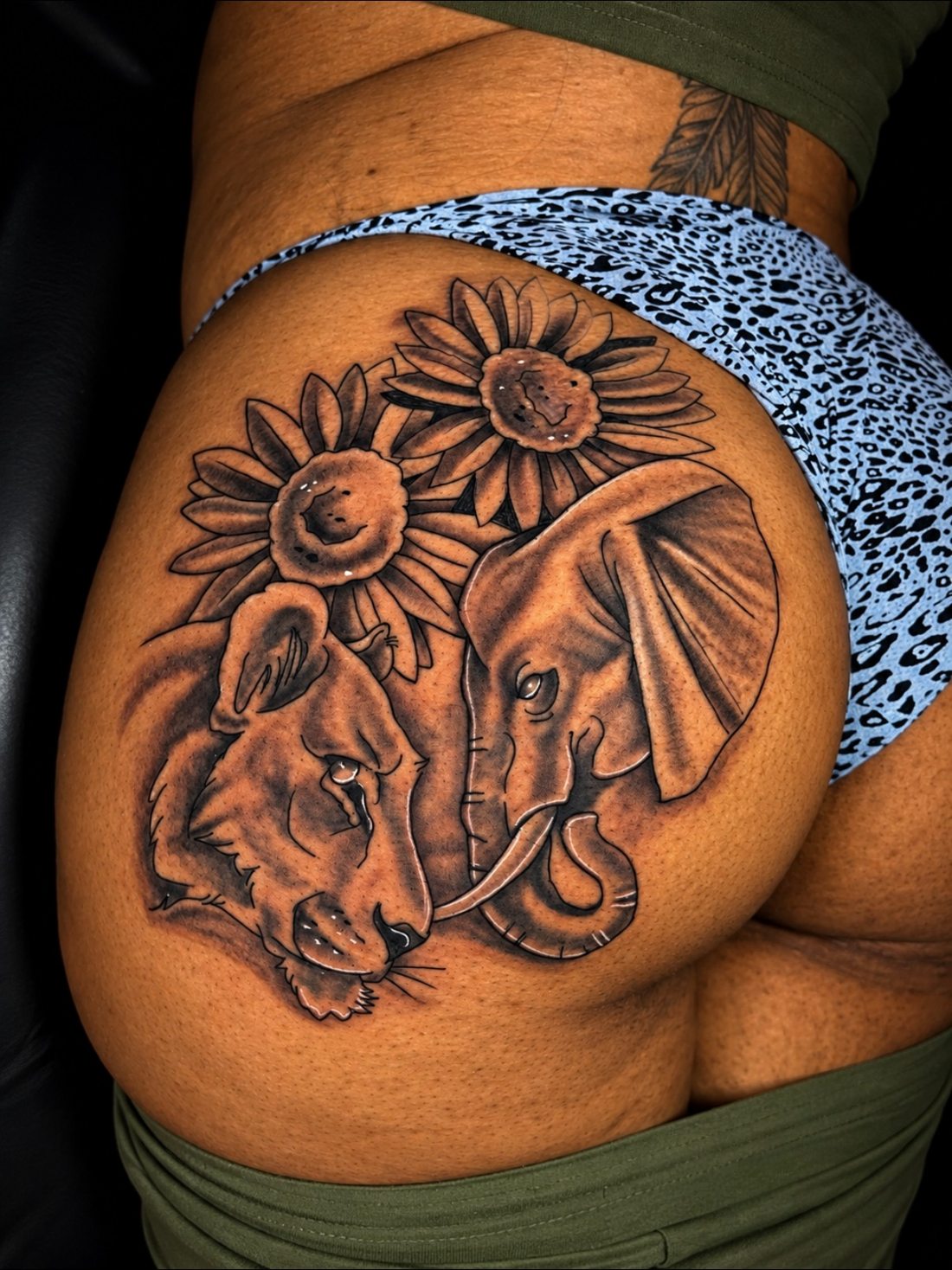 Detailed tattoo by Ink Geek Studio